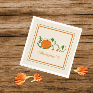 Serviette En Papier Vins citrouilles