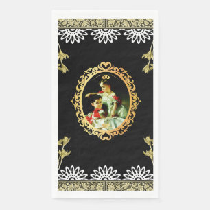 Serviette En Papier Vintage