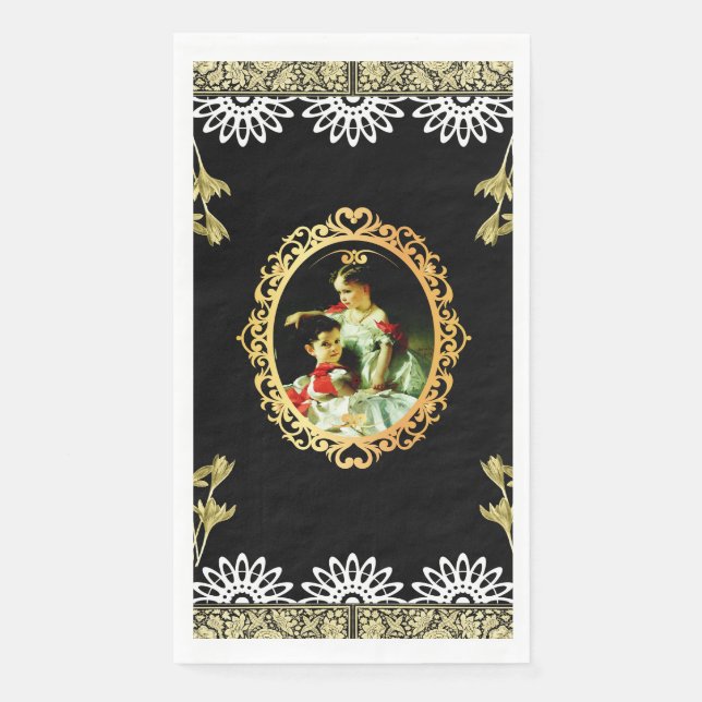 Serviette En Papier Vintage (Devant)