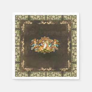 Serviette En Papier Vintage 114