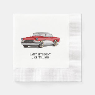 Serviette En Papier vintage Buick automobile pour la retraite