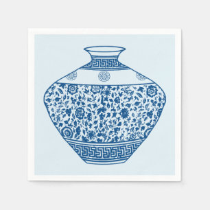 Serviette En Papier Vintage Chinoiserie Vase Ginger Jar