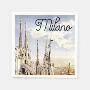 Serviette En Papier Vintage de Milan