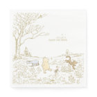 Vintage Winnie le Baby shower en bois de 35 hectar