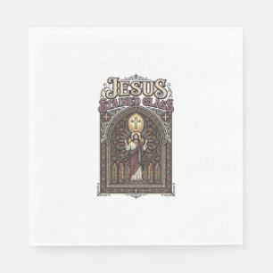 Serviette En Papier Vitraux de Jésus Vitraux de Jésus Cathédrale