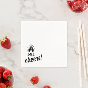 Serviette En Papier Vive le mariage