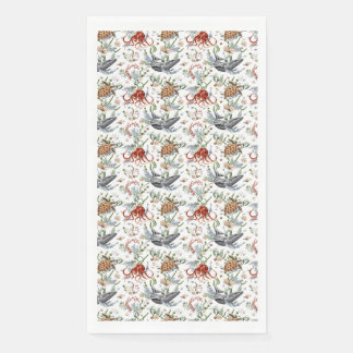 Serviette En Papier Vivre la vie en pleine floraison