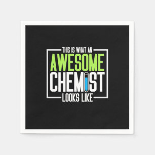 Serviette En Papier Voici À Quoi Ressemble Un Chimiste Awénique