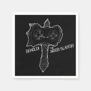 Serviette En Papier Voici, la couche de Noob !