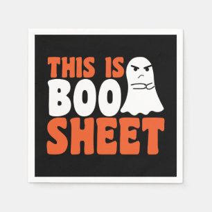 Serviette En Papier Voici Le Costume D'Halloween Fantaisiste En Feuill
