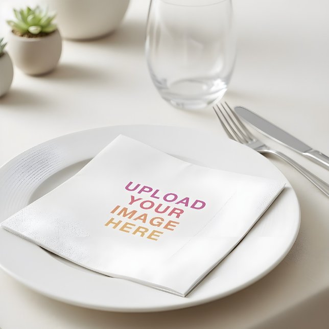 Serviette En Papier Votre entreprise d'image de logo (Créateur téléchargé)