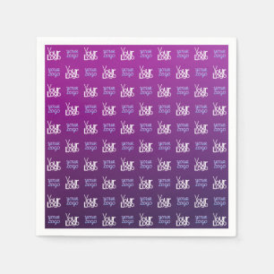 Serviette En Papier Votre logo   2 Images téléchargées ou logos profes