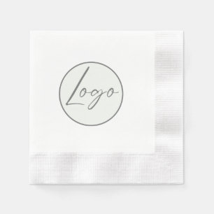 Serviette En Papier Votre logo Marque Entreprise Napkins