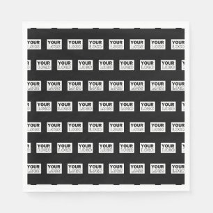 Serviette En Papier Votre logo ou votre conception Arrière - plan de