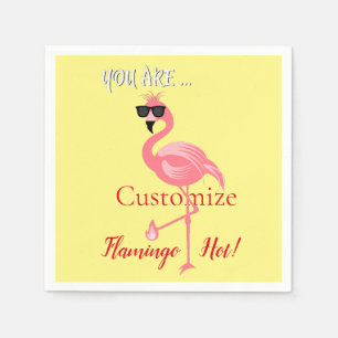 Serviette En Papier Vous Êtes Flamant rose Hot Thunder_Cove