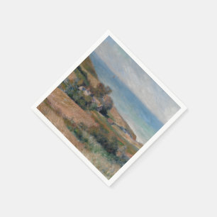 Serviette En Papier Vue sur le littoral près de Wargemont, August Reno