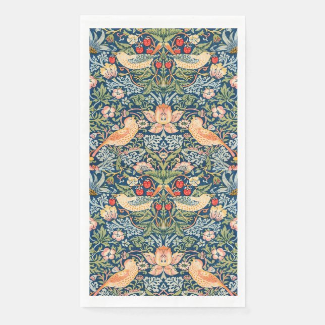 Serviette En Papier W Morris Strawberry Thief  (Devant)