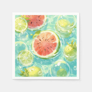 Serviette En Papier Watermelon Splash