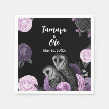 Wedding de Gothic Owls