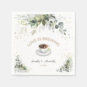 Serviette En Papier Wedding shower Café Bar