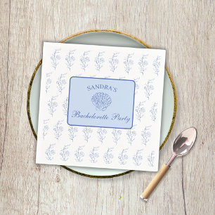 Serviette En Papier Week-end de célibataire de plage de grand-mère côt