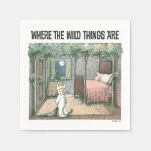 Serviette En Papier Where The Wild Things Are   Scène 3