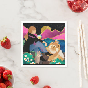 Serviette En Papier WHERE With ME chow papier serviettes