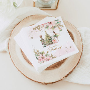 Serviette En Papier Whimsical Winter Onederland the Nutcracker
