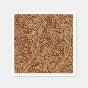 Serviette En Papier William Morris Arcadia Floral Garden Fleur Classiq