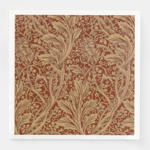 Serviette En Papier William Morris Arcadia Floral Garden Fleur Classiq