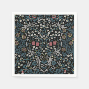 Serviette En Papier William Morris Blackthorn Floral Art Nouveau