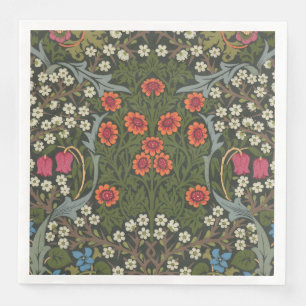 Serviette En Papier William Morris Blackthorn Garden Flower Classic