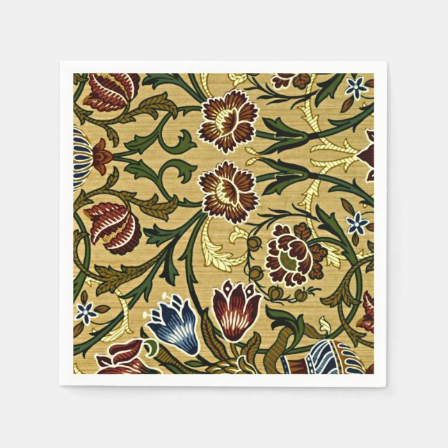 Serviette En Papier William Morris - Brocade (Devant)