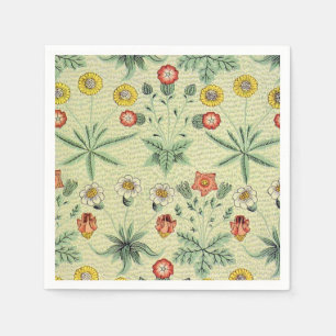 Serviette En Papier William Morris Daisy Floral Fond d'écran Motif