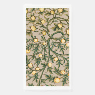 Serviette En Papier William Morris Floral Fruit Jardin Fleur Classique