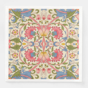 Serviette En Papier William Morris Lodden papier peint à fleurs floral