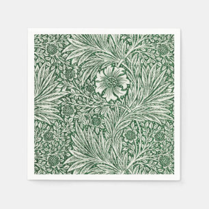 Serviette En Papier william morris marigold fleurs vertes