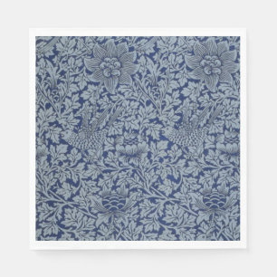 Serviette En Papier William Morris Motif Vintage Bird et Anemone