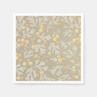 Serviette En Papier William Morris Oak et Acorn Cocktail Napkins