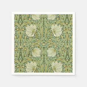 Serviette En Papier William Morris Pimpernel Fond d'écran bleu Floral