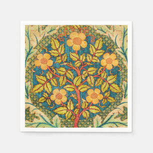 Serviette En Papier William Morris Rose Wreath : Arts et Métiers class