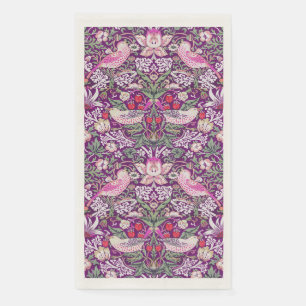 Serviette En Papier William Morris Strawberry Thief Motif Paper Gues