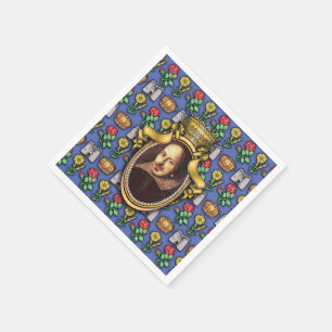Serviette En Papier William Shakespeare
