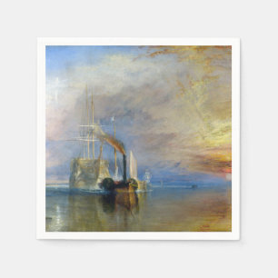 Serviette En Papier William Turner - Le Fighting Temeraire