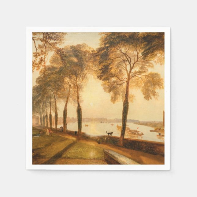 Serviette En Papier William Turner - Mortlake Terrace (Devant)