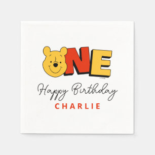 Serviette En Papier Winnie l'Ooh - One Premier anniversaire