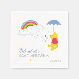 Serviette En Papier Winnie l'Ourson  Baby shower de garçon