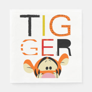 Serviette En Papier Winnie the Pooh - Tigger Editorial