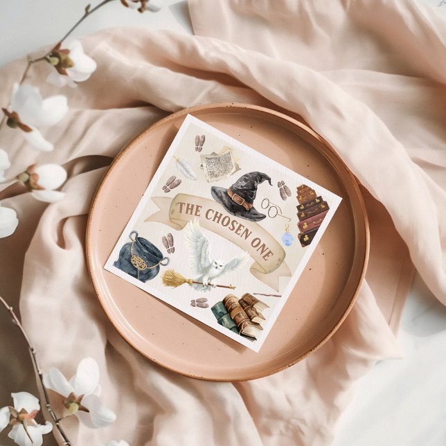 Serviette En Papier Wizard Party Napkin (Créateur téléchargé)