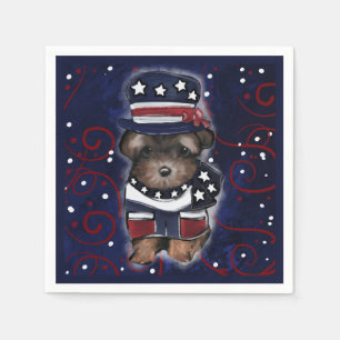 Serviette En Papier Yorkie Poo